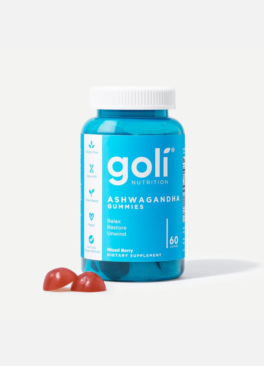 Goli Nutrition Ashwagandha Gummies 60st Framsida