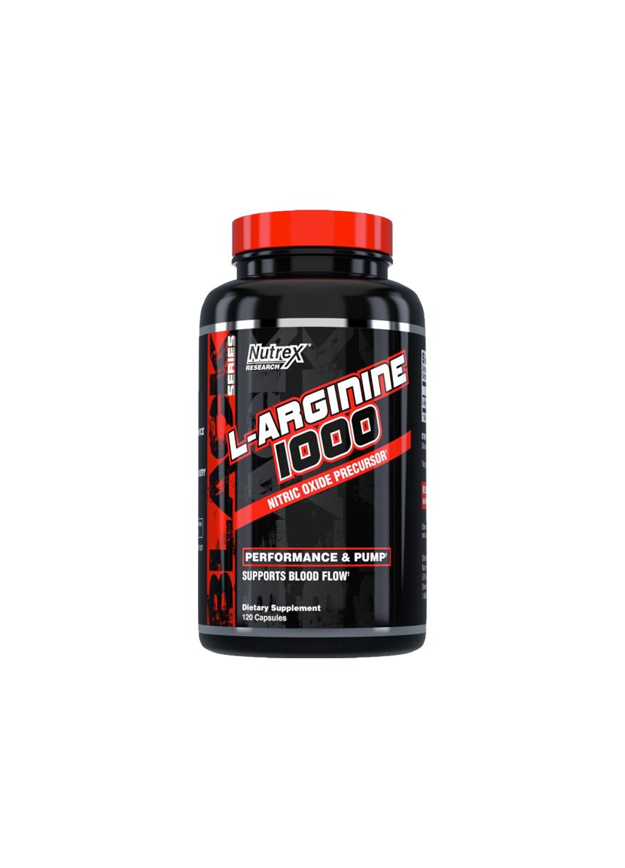 Nutrex Research L-Arginine 1000 120 Kapslar Framsida