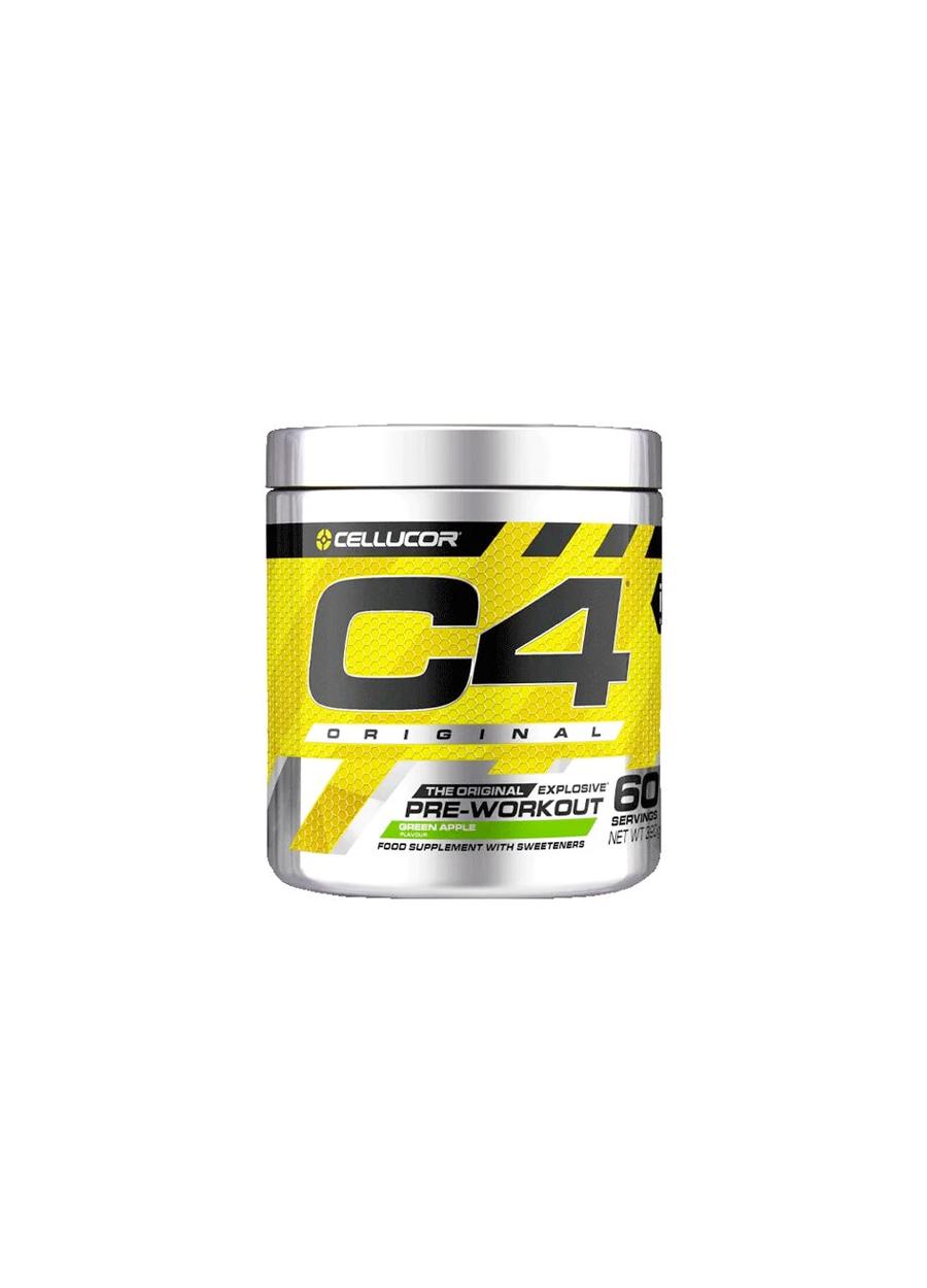 C4 Original Pre Workout 396g Green Apple Framsida