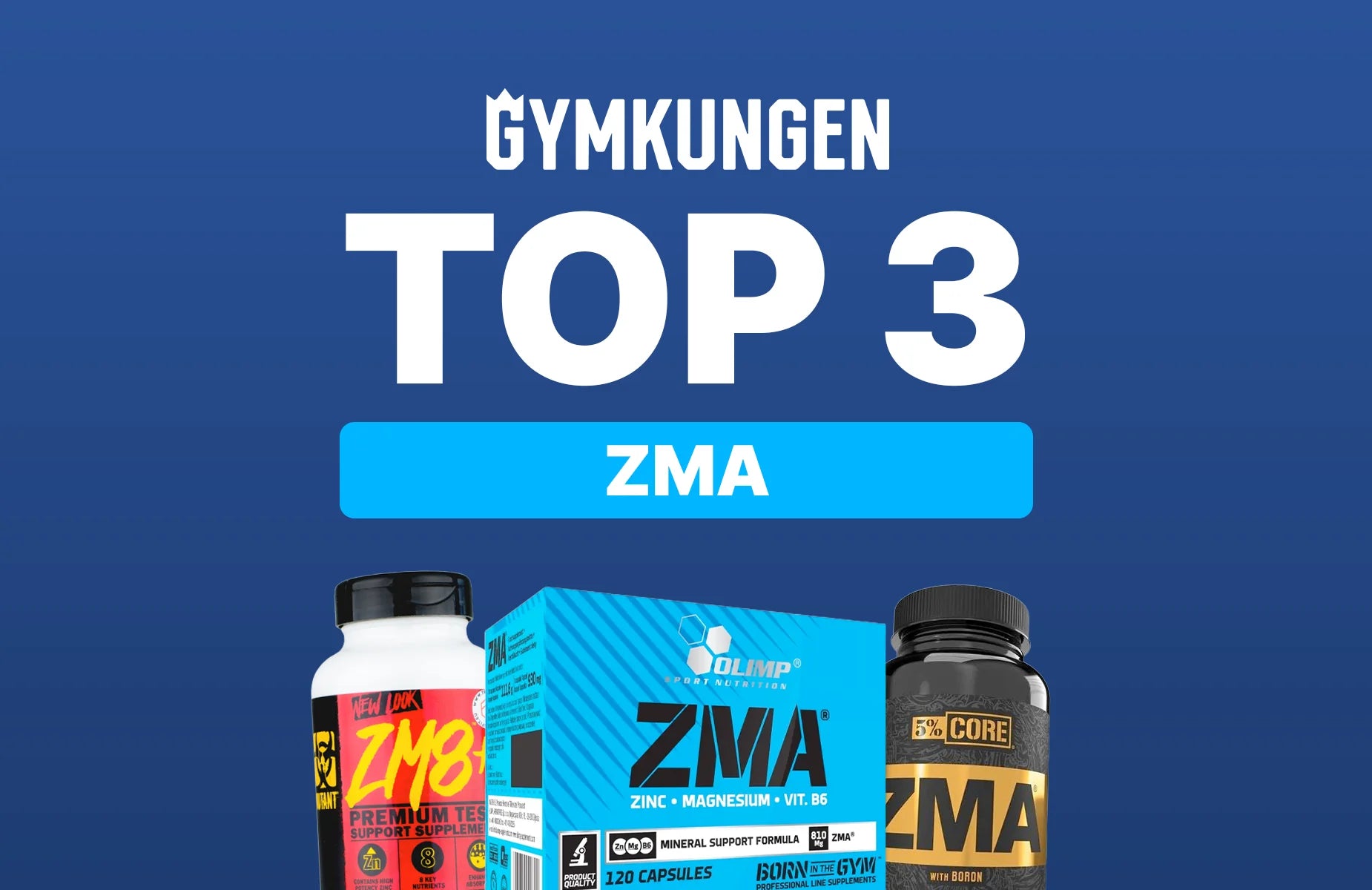 Bästa ZMA 2026 - Topp 3 i Sverige