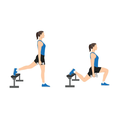 Bulgarian Split Squat - Så här gör du