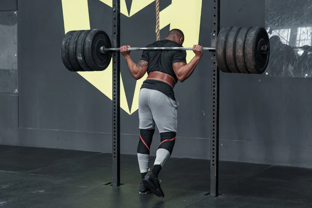 Kille kör basövning squats