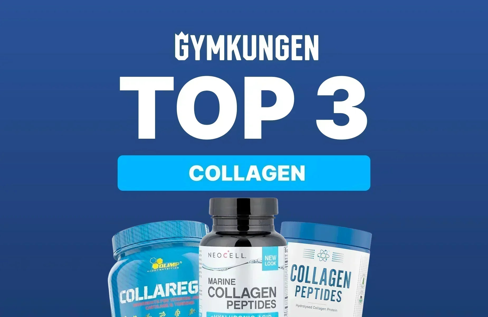 Bästa Kollagen 2026 - Topp 3 i Sverige!