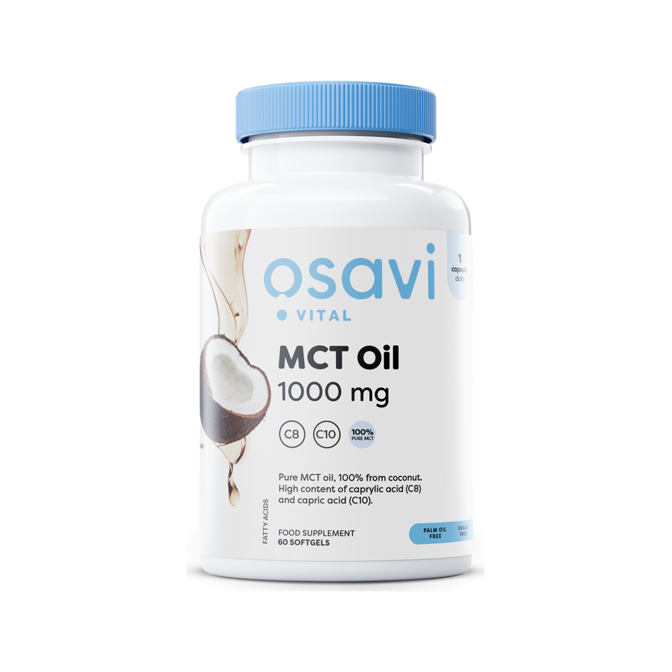 MCT Oil, 1000mg - 60 softgels