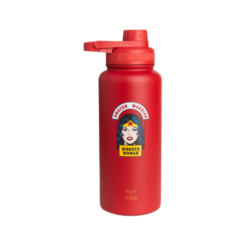Bohtal Insulated Sports Bottle - DC Comics, Wonder Woman Amazon Warrior - 960 ml.