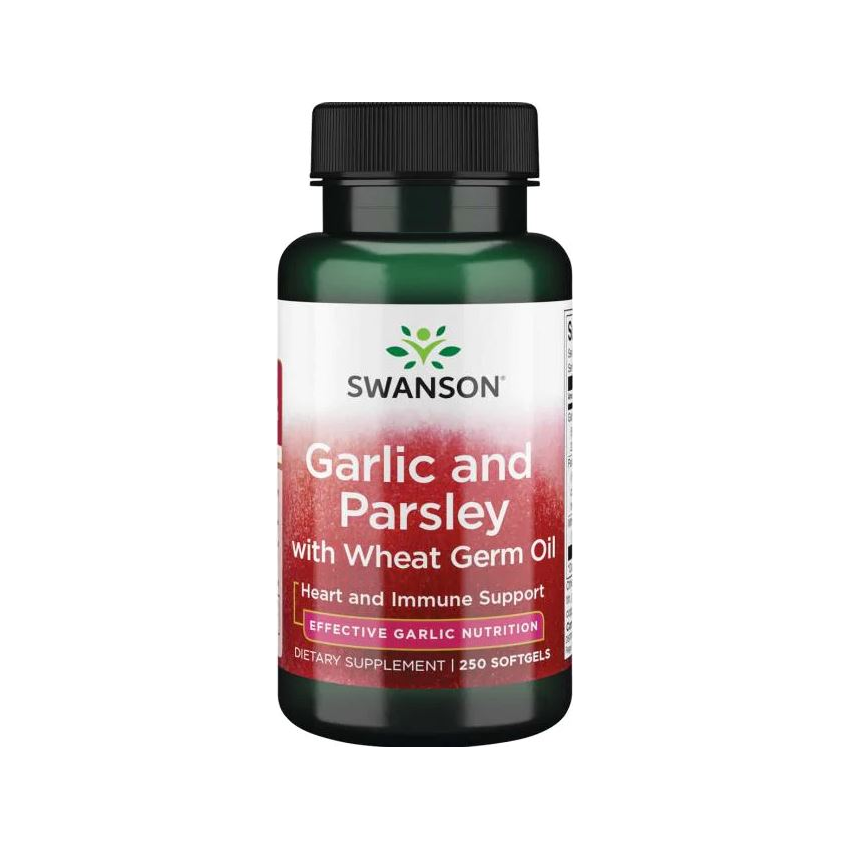 Garlic and Parsley with Wheat Germ Oil - 250 softgels
