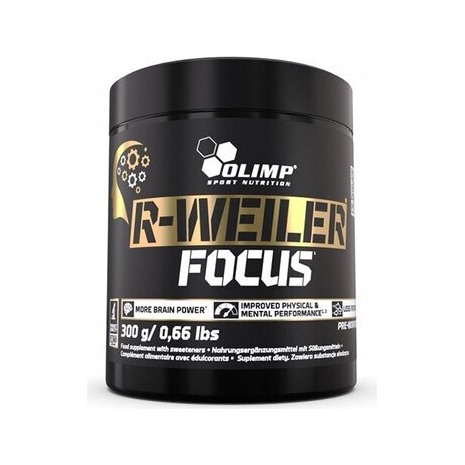 R-Weiler Focus 300 g-burk med svart lock och etikett