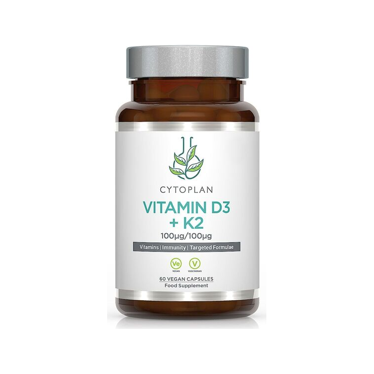 Vitamin D3 + K2 - 60 vcaps