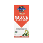Garden of Life Herbals Menopause + Hair Growth kosttillskott, kapselförpackning