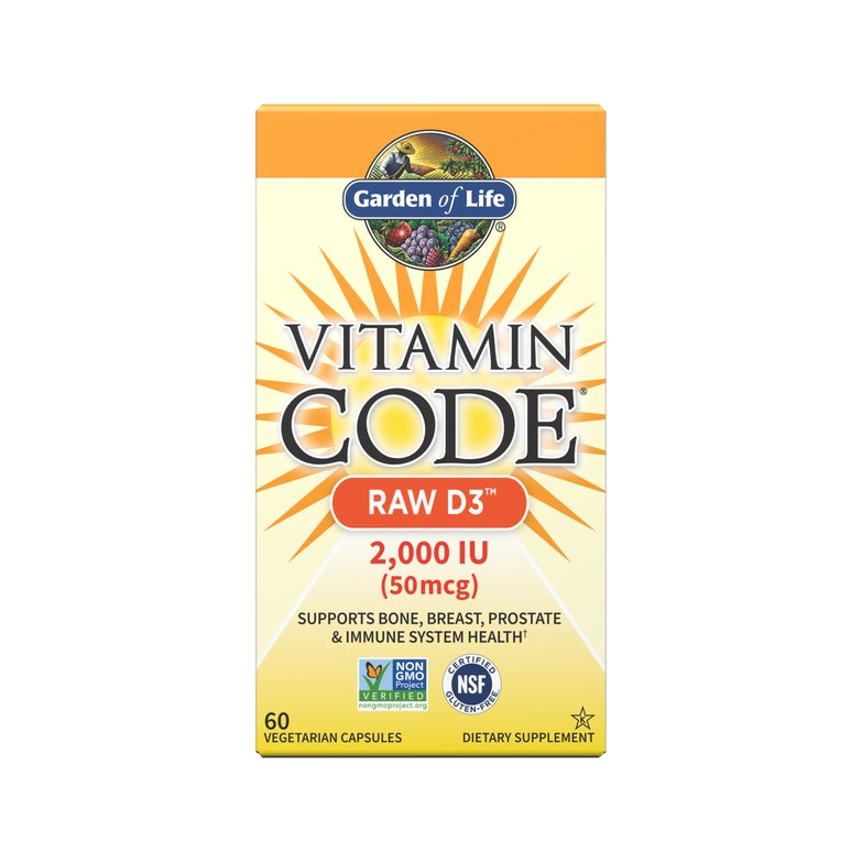 Vitamin Code Raw D3, 2000 IU - 60 vcaps