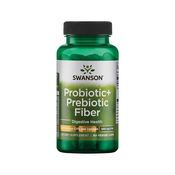 Probiotic+ Prebiotic Fiber - 60 vcaps