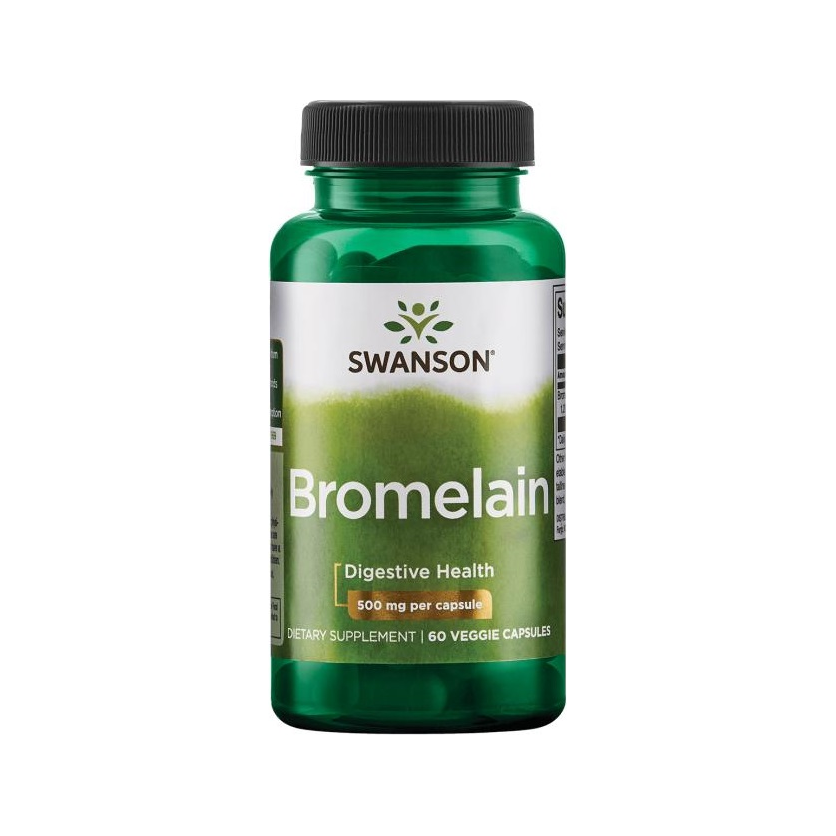 Bromelain, 500mg - 60 vcaps