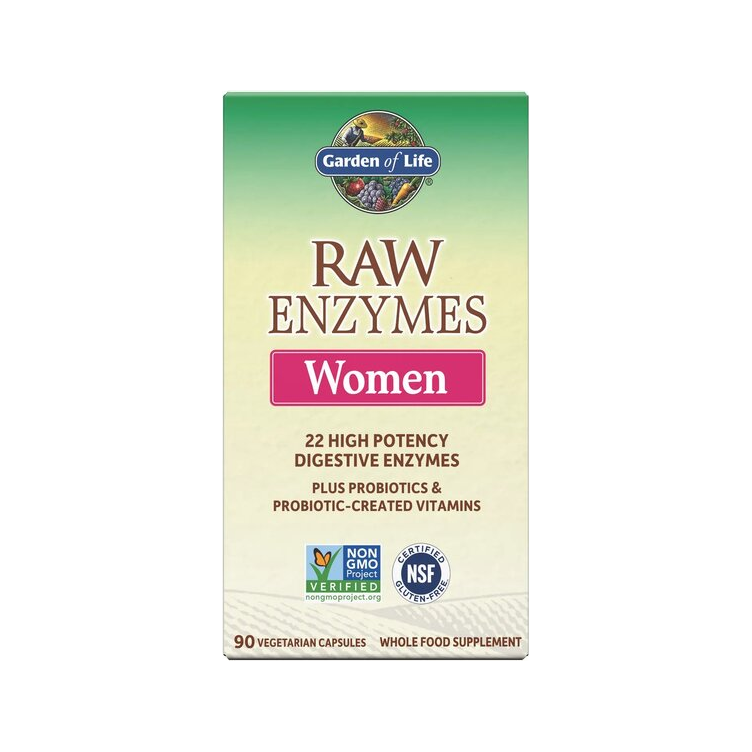 Raw Enzymes Women - 90 vcaps