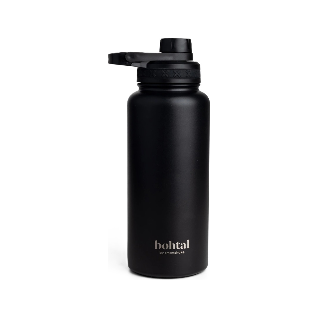 Bohtal Insulated Sports Bottle, Black - 960 ml.