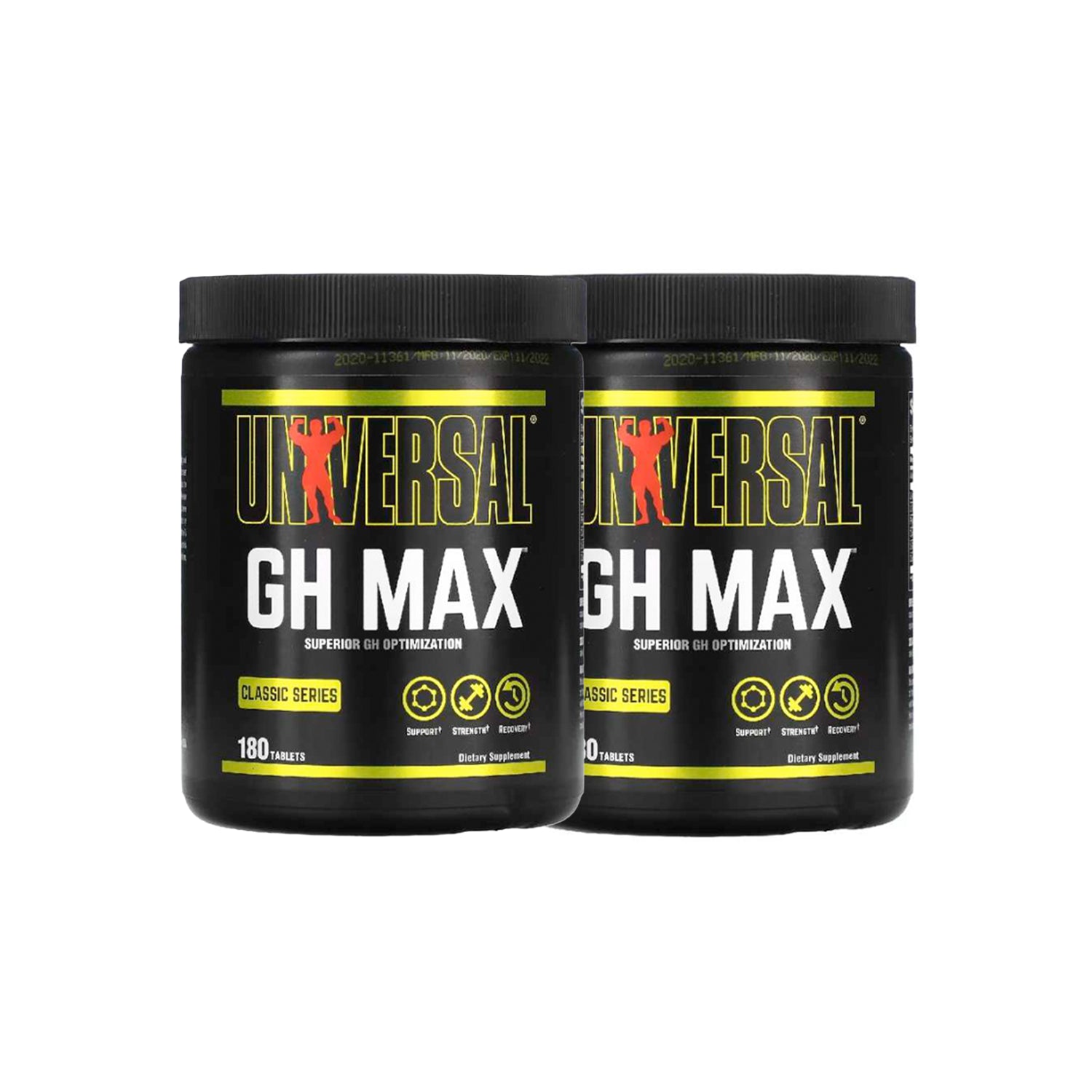 2 x Universal Nutrition GH Max 180 Tabletter