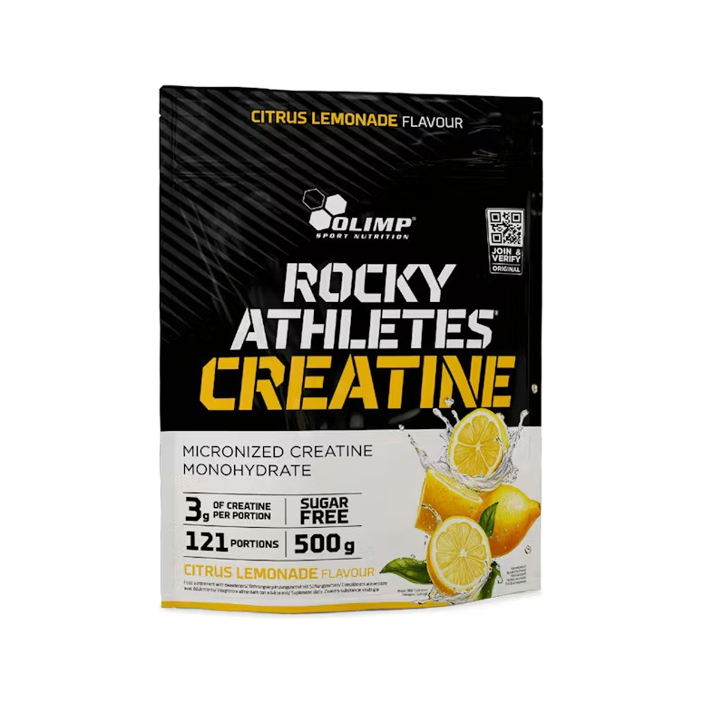 Rocky Athletes Creatine, Citrus Lemonade - 500 grams