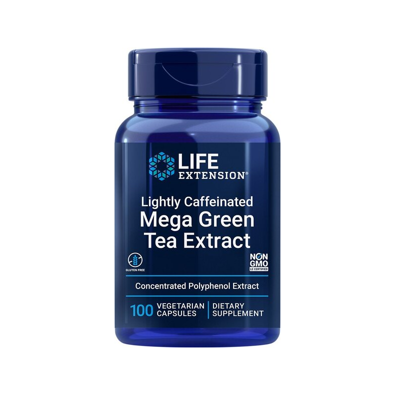 Life Extension kapseltillskott, blå flaska med mörk lock, 100 kapslar