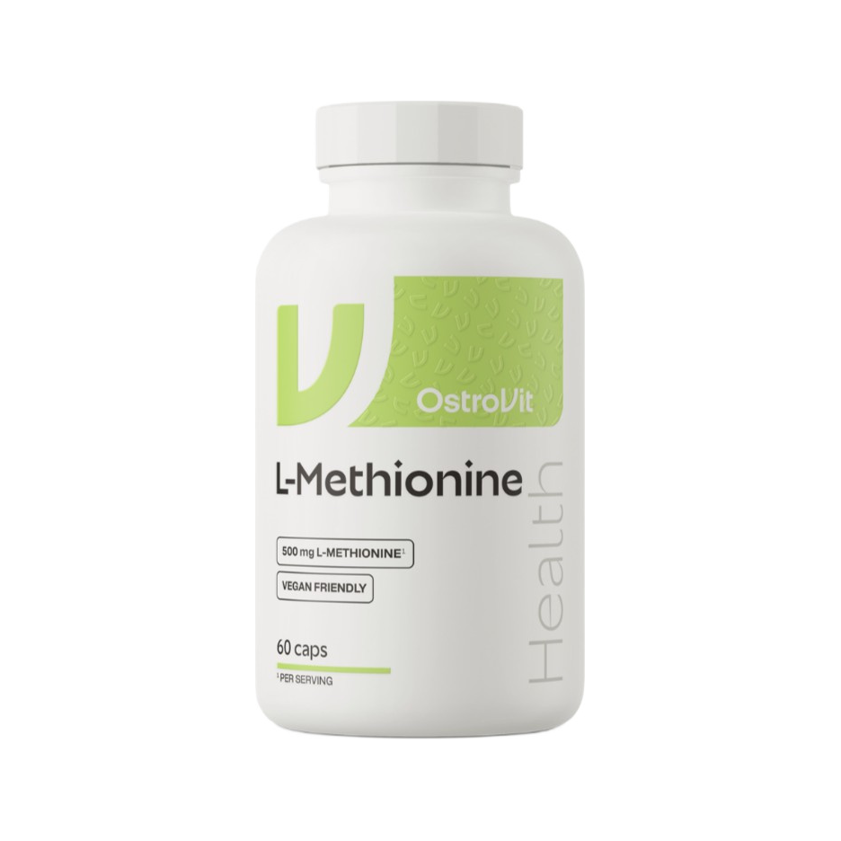 L-Methionine, 500mg - 60 caps
