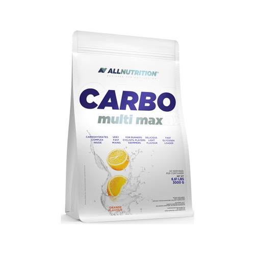 Allnutrition Carbo Multi Max matvarupåse i vit med citronsmak