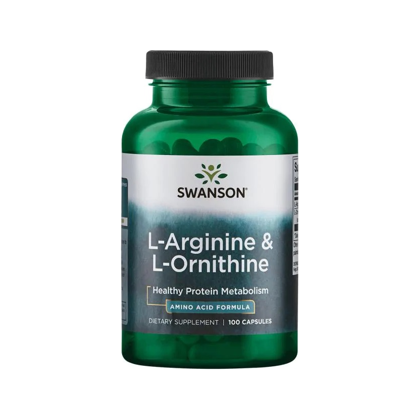 L-Arginine & L-Ornithine - 100 caps