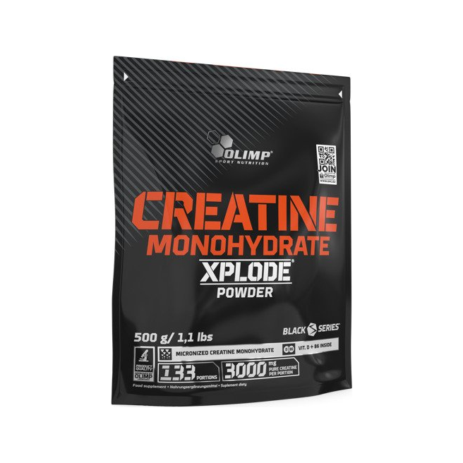Creatine Monohydrate Xplode, Lemon - 500 grams