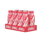 Applied Nutrition high protein-shake, 8-pack, röda flaskor i röd kartong