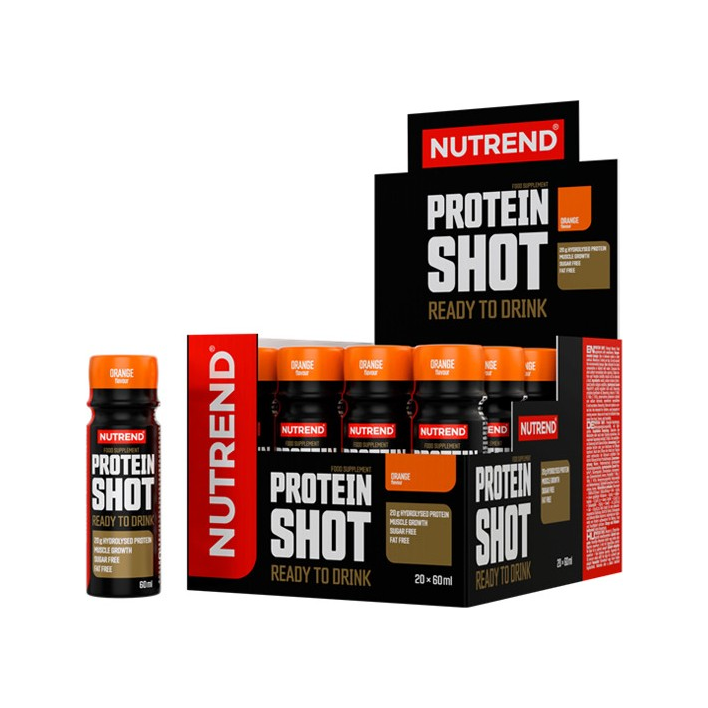 Protein Shot, Orange - 20 x 60 ml.
