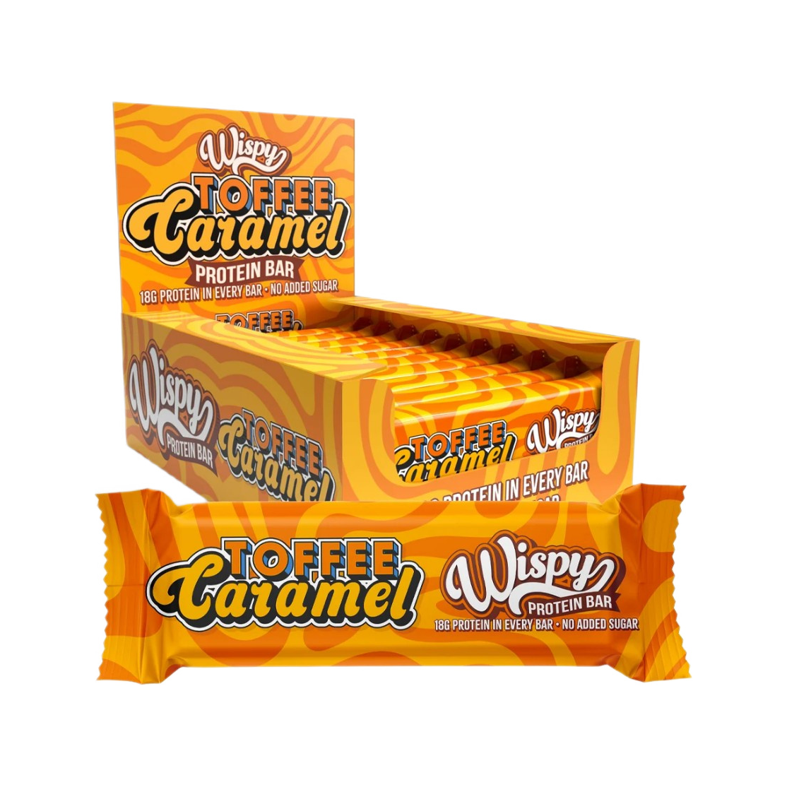 Protein Bar, Toffee Caramel - 10 x 55g