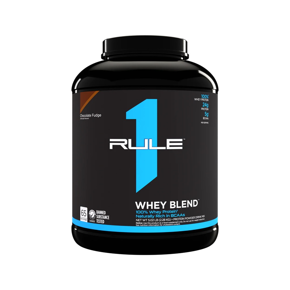 R1 Whey Blend, Chocolate Fudge - 2280 grams