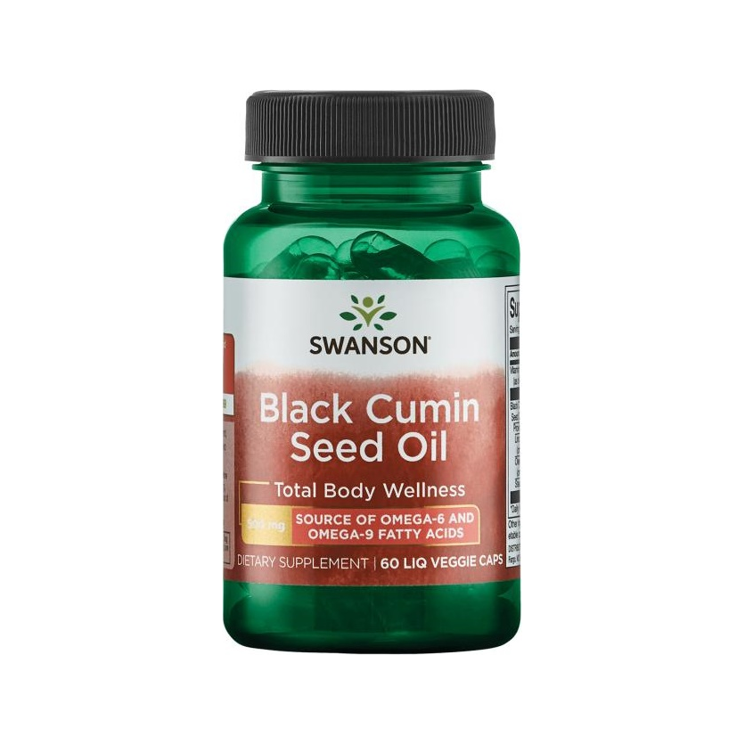 Black Cumin Seed Oil, 500mg - 60 liquid vcaps