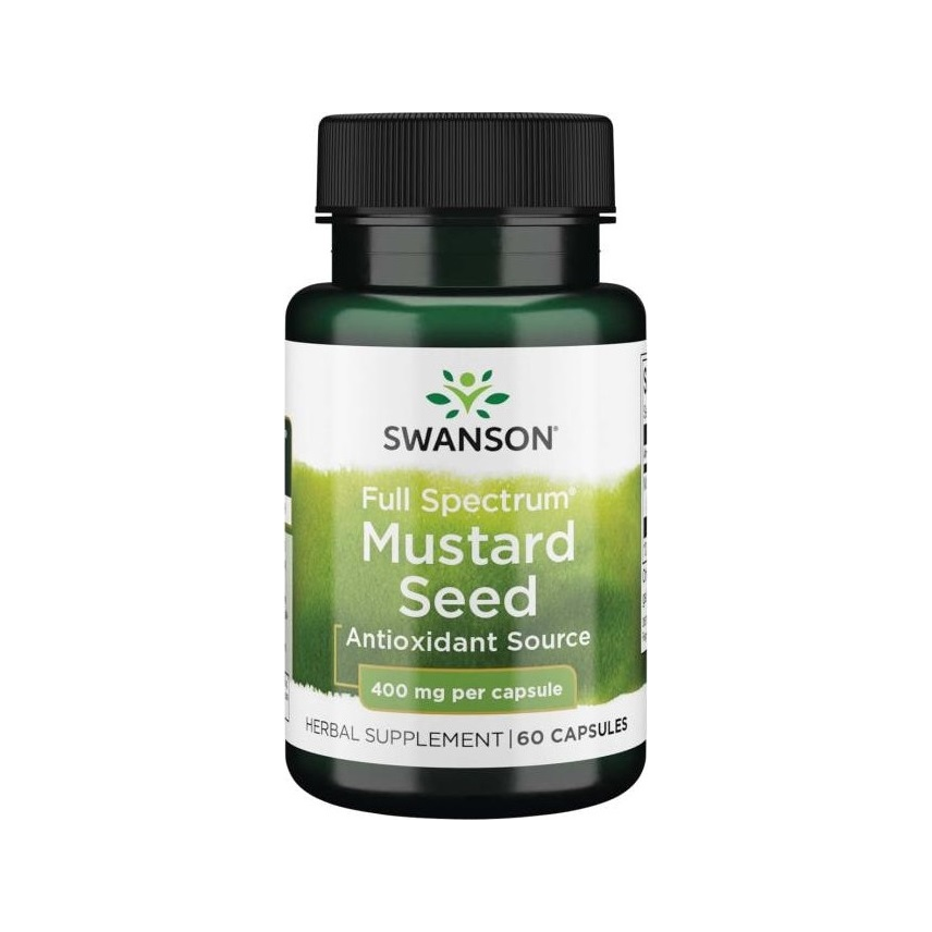 Full Spectrum Mustard Seed, 400mg - 60 caps