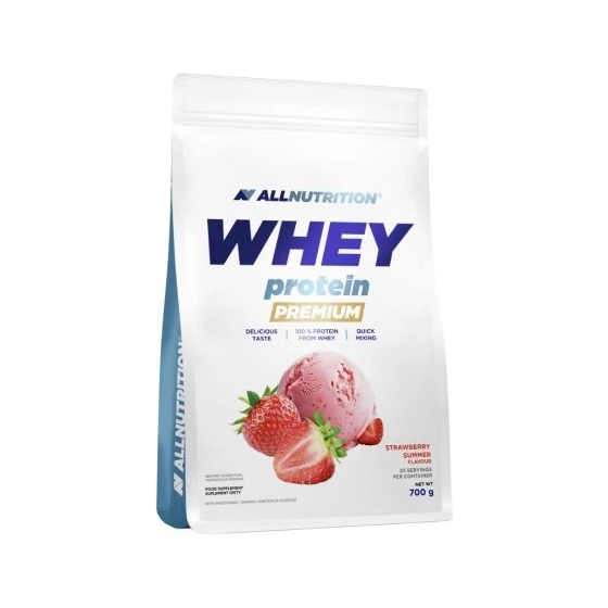 Whey Protein Premium, Strawberry Summer - 700 grams