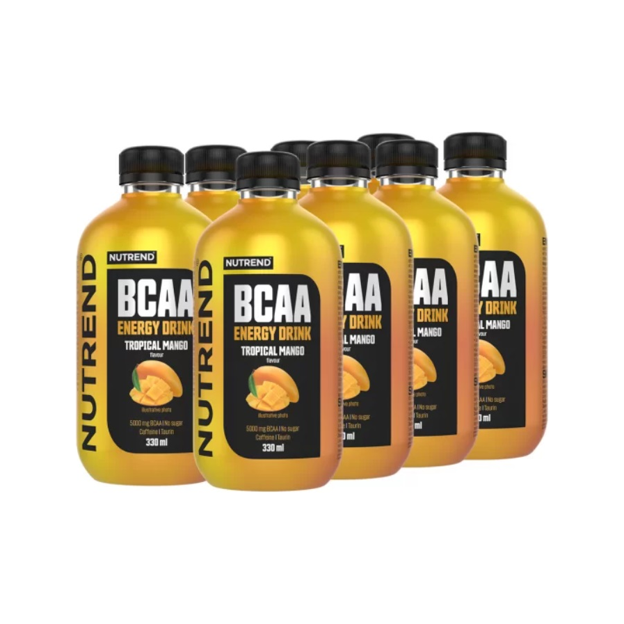 Energidryck i flaskor, Tropical Mango, 330 ml