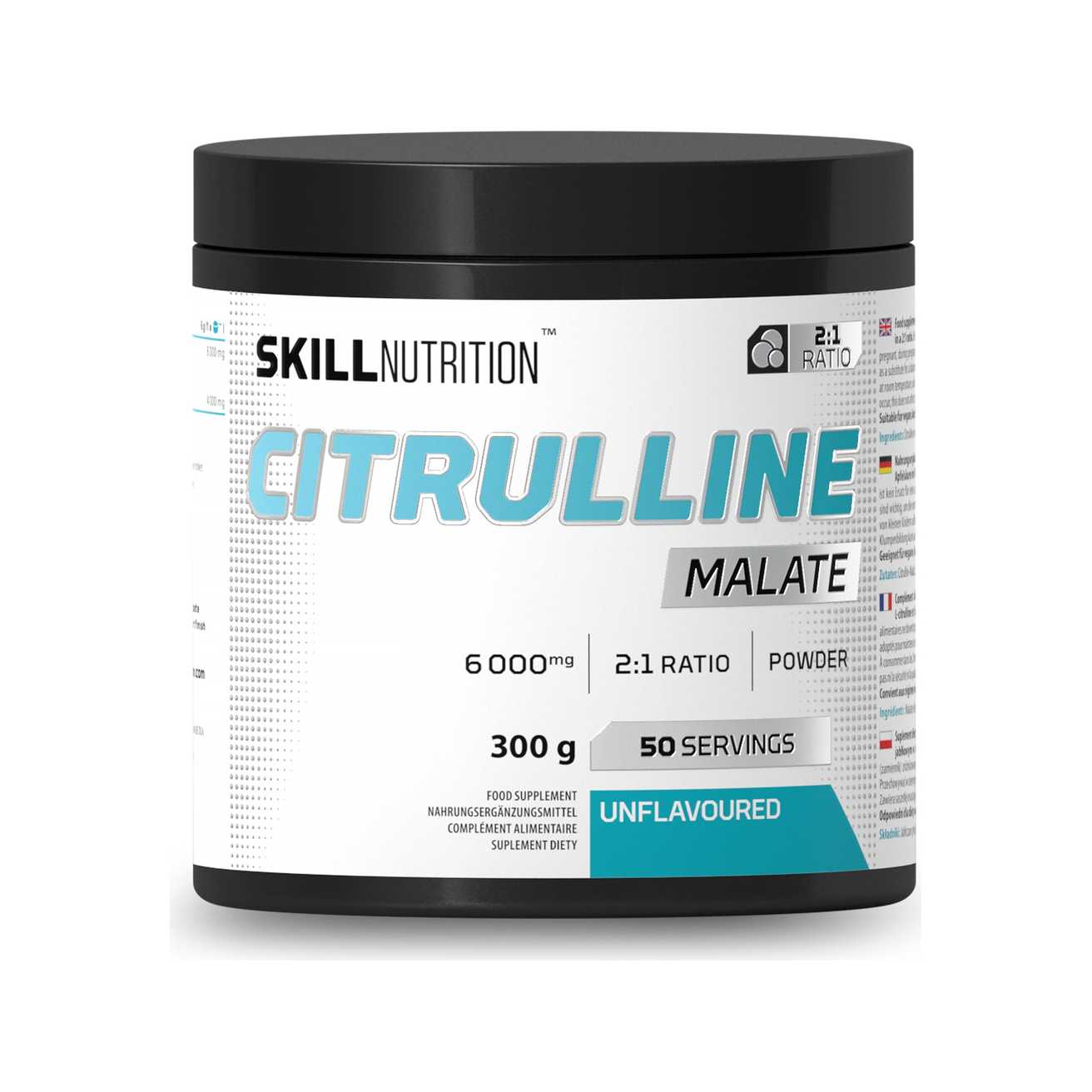 Citrulline Malate 2:1 Powder, Unflavoured - 300 grams