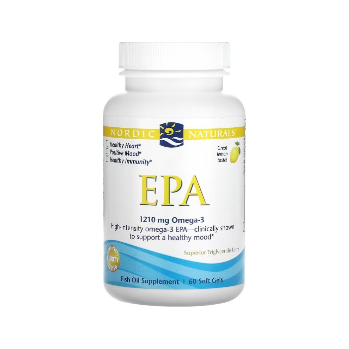 EPA, 1210mg Lemon - 60 softgels