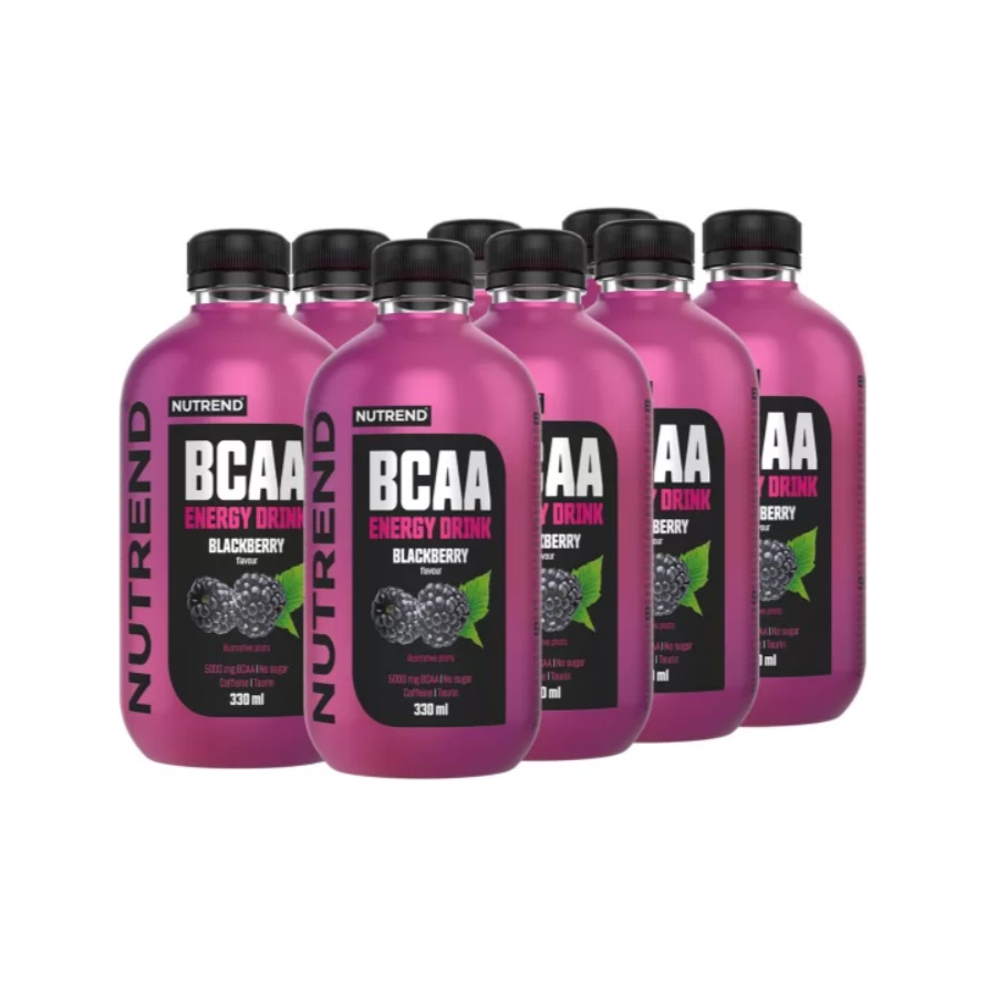 Energidryck i flaskor, Blackberry, 330 ml