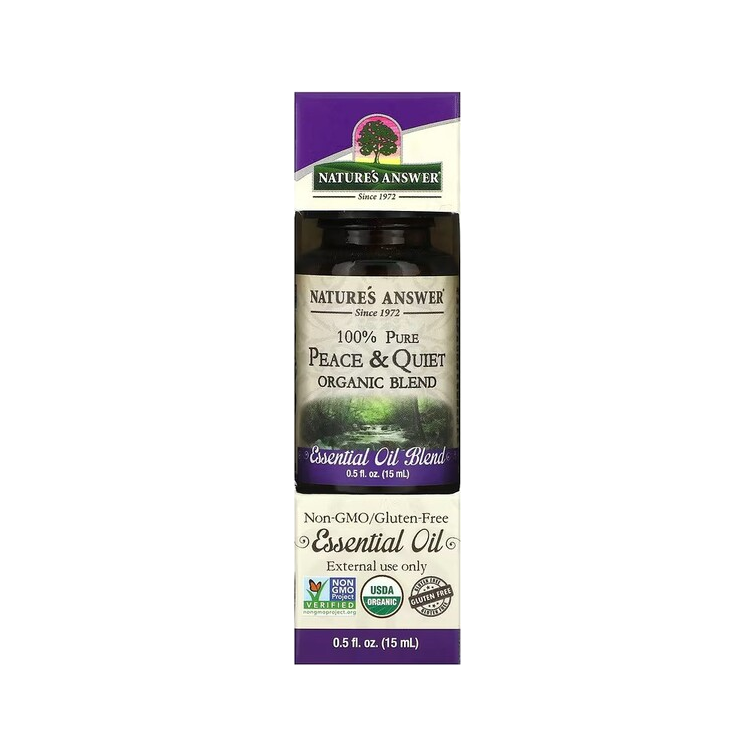100% Pure Peace & Quiet Blend Essential Oil - 15 ml.