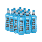 Elektrolyt- och vitaminvatten i blå flaskor, 500 ml, 12-pack
