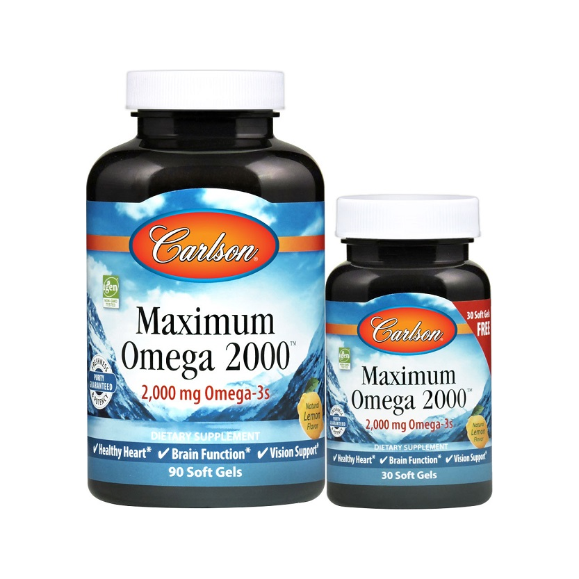 Maximum Omega 2000 - 90 + 30 softgels