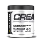 Kreatinburk från Cellucor COR-Performance med svart lock och vit etikett, 153 g