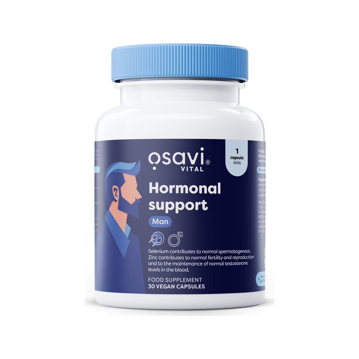 Hormonal Support Man - 30 vegan caps