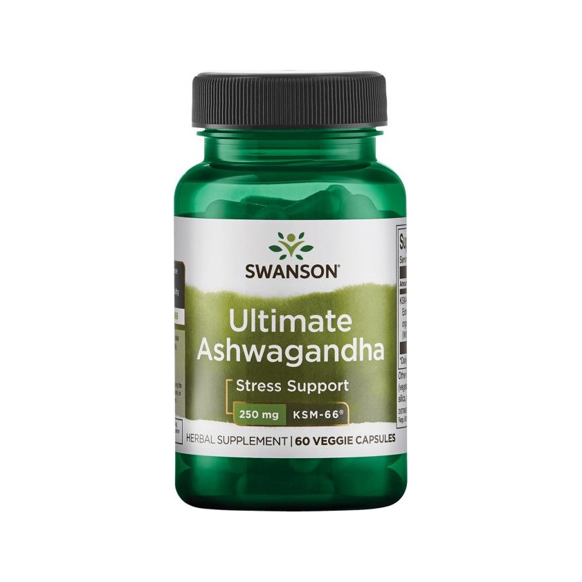 Ashwagandha Ultimate KSM-66, 250mg - 60 vcaps