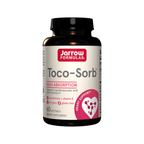 Jarrow Formulas Toco-Sorb tillskottsflaska med etikett och lock, 60 kapslar.