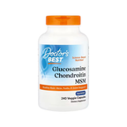 Doctor's Best kapselburk: Glucosamine Chondroitin MSM, orange lock, 240 kapslar