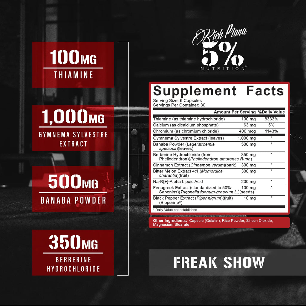 5% Nutrition Freak Show Legendary Series