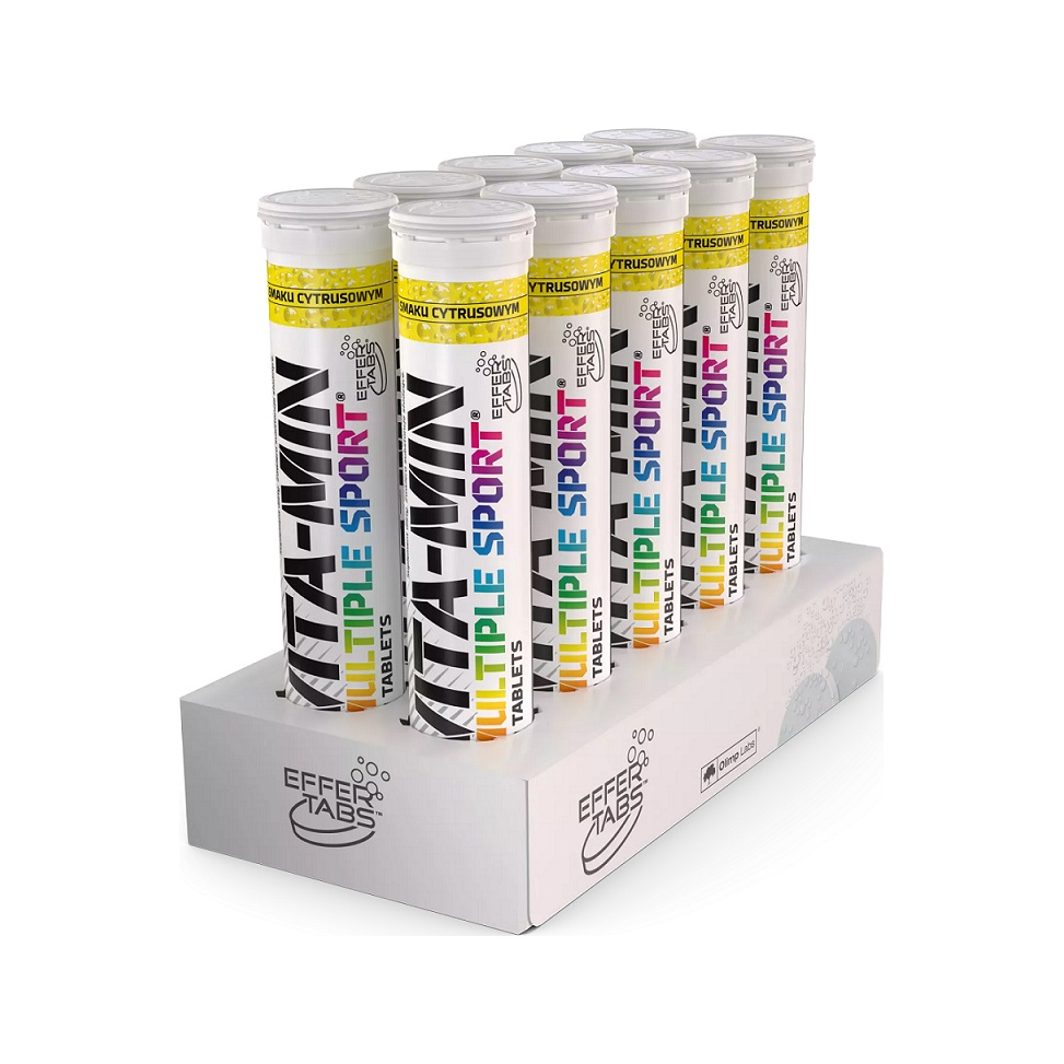 Vita-Min Multiple Sport, Citrus - 10 x 20 tabs