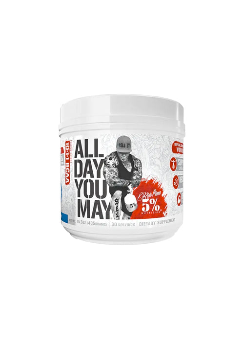 5% Nutrition AllDayYouMay Legendary Series 462g framsida