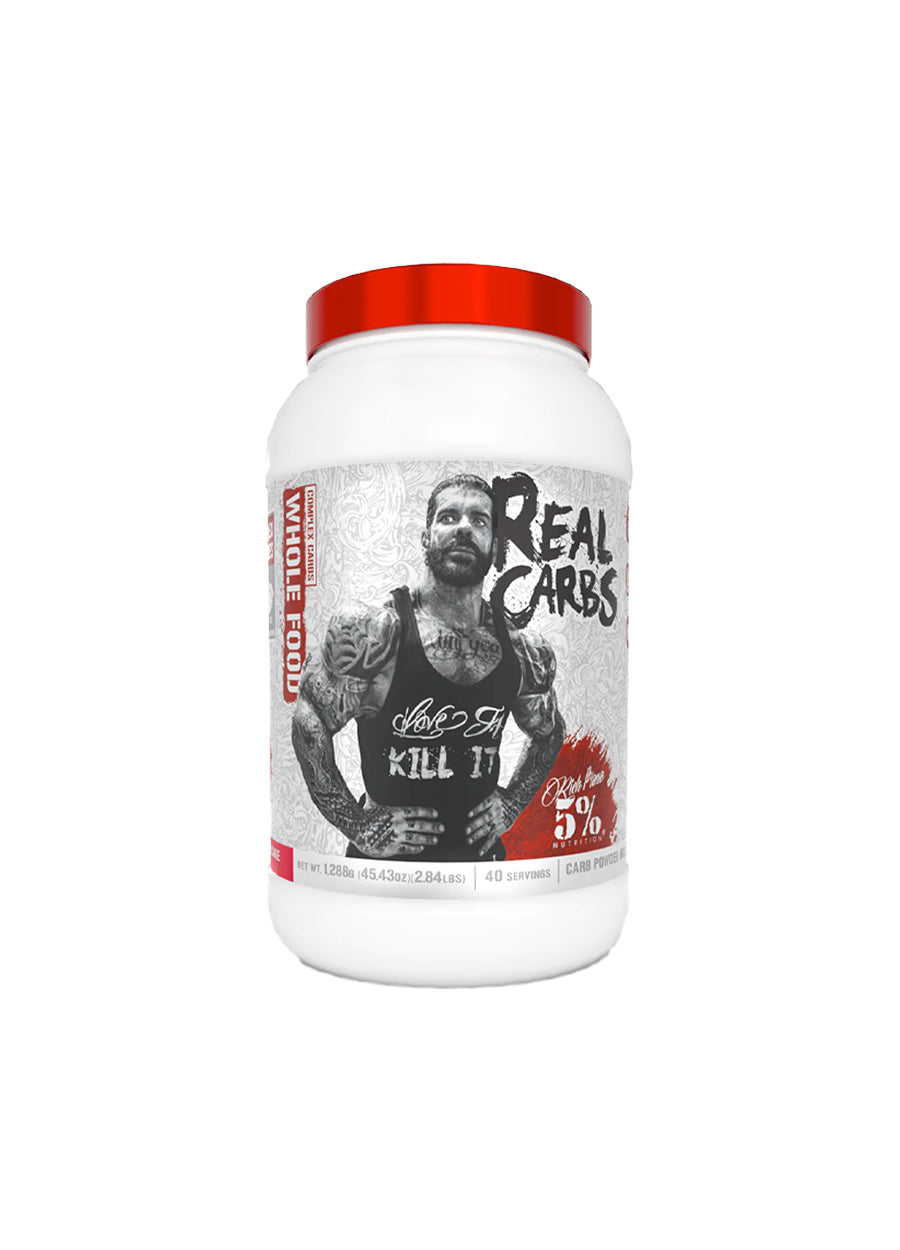 5% Nutrition Real Carbs Legendary Series 1,2kg Strawberry Short Cake Framsida