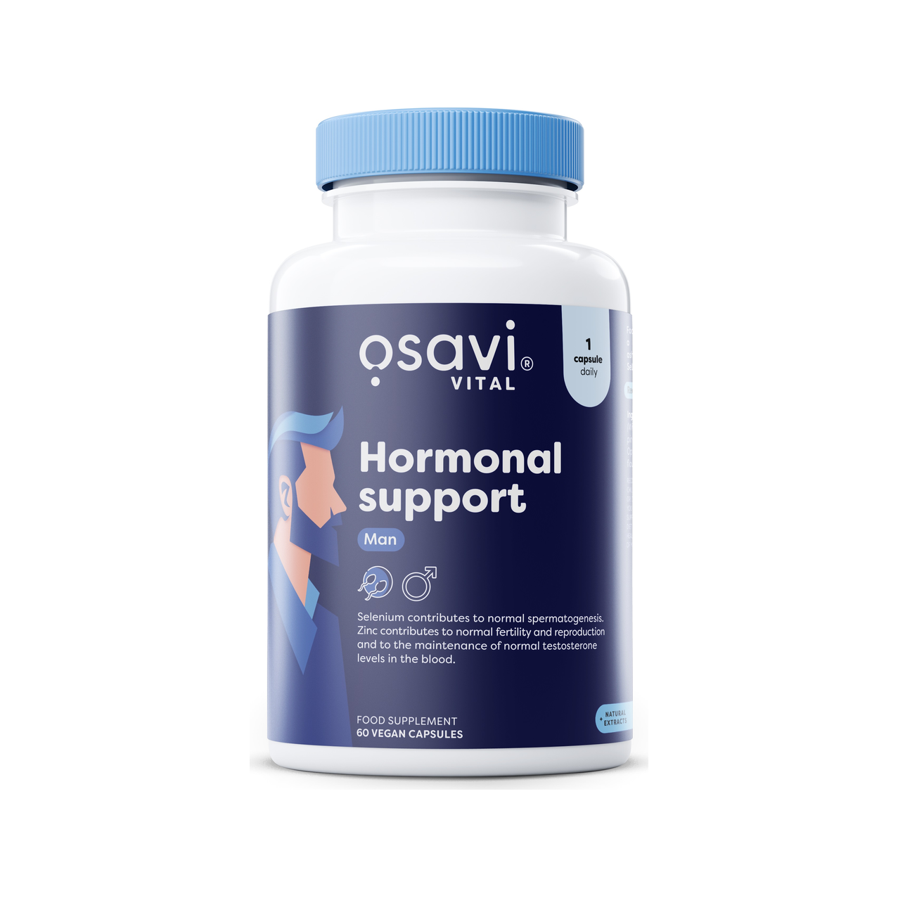 Hormonal Support Man - 60 vegan caps