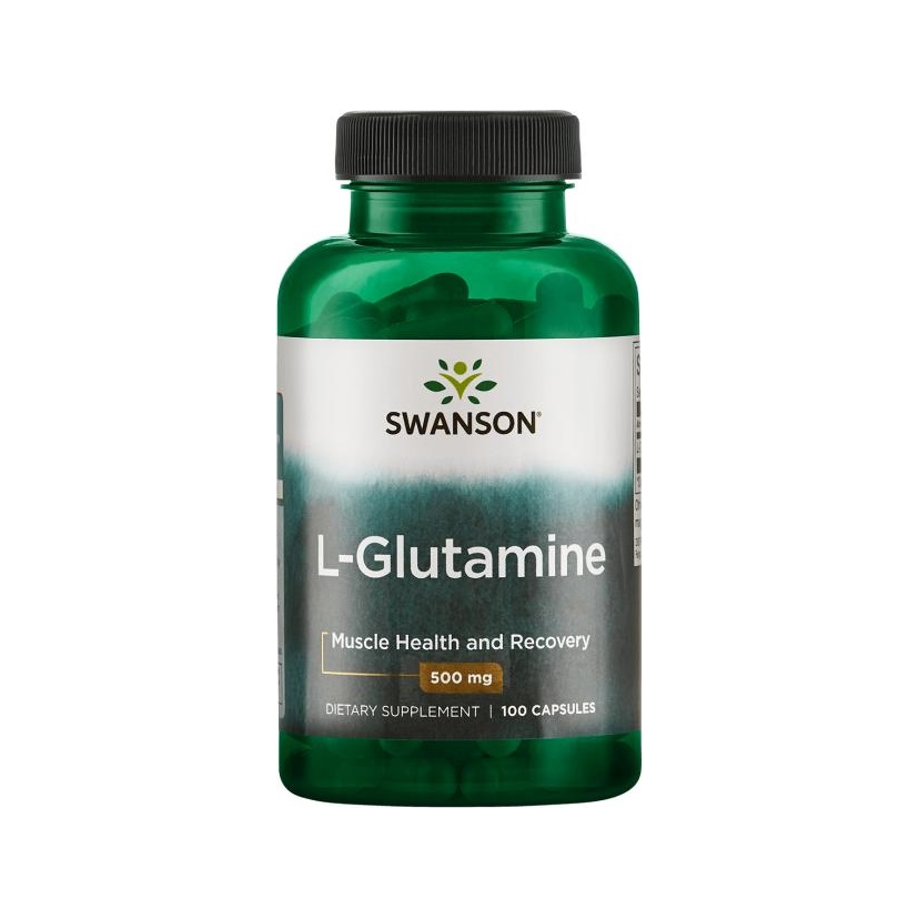 L-Glutamine, 500mg - 100 caps